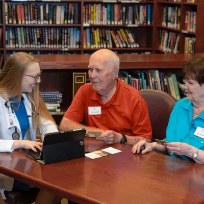 Nurse Reviewing Preferred Access Plan