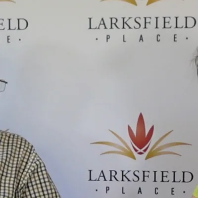 Larksfield Place living with purpose episode with resident Joe Stout.