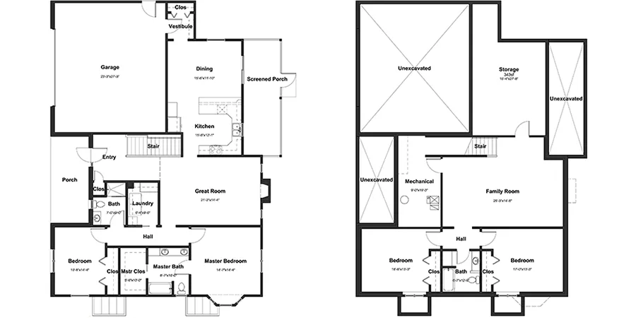 Villa 108 floor plan