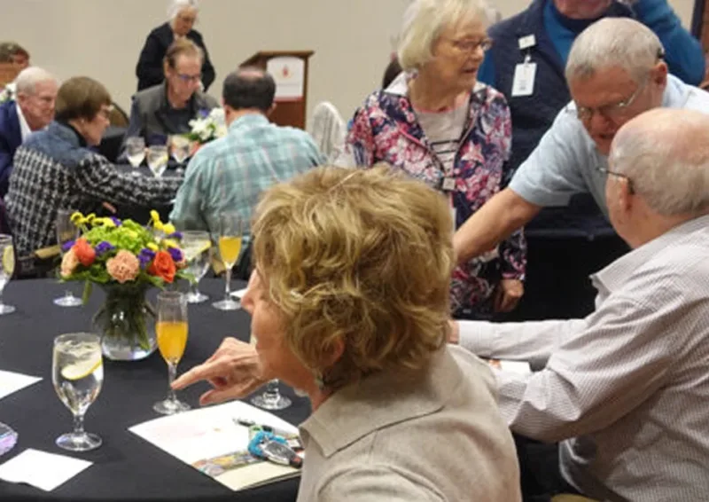 Residents connecting