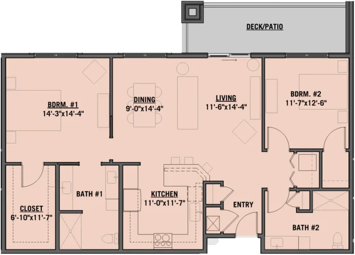 Claremont Floor Plan