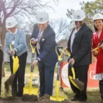 Ground breaking of new living spaces