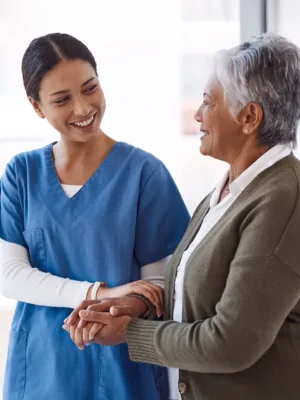 Resident and care giver