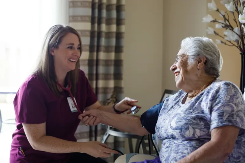 Care giver and resident