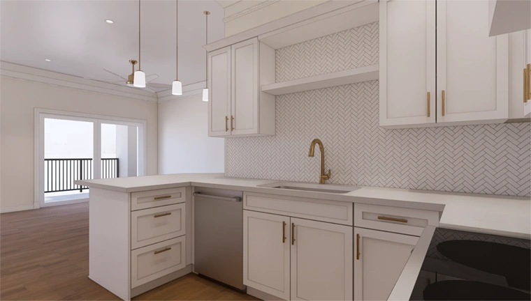 Interior kitchen